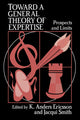 Book cover of: Toward a General Theory of Expertise