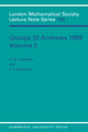 Book cover of: Groups St Andrews 1989: Volume 2