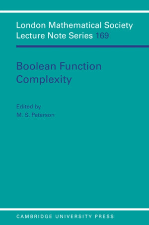 Boolean Function Complexity