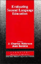Book cover of: Evaluating Second Language Education