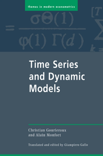 Book cover of: Time Series and Dynamic Models