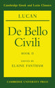 Book cover of: Lucan: De bello civili Book II