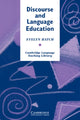 Book cover of: Discourse and Language Education
