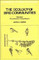Book cover of: Ecology of Bird Communities. By: John A. Wiens