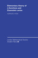 Book cover of: Elementary Theory of L-functions and Eisenstein Series