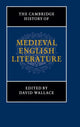 Book cover of: Cambridge History of Medieval English Literature