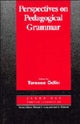 Book cover of: Perspectives on Pedagogical Grammar