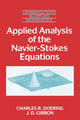 Book cover of: Applied Analysis of the Navier-Stokes Equations