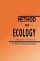 Book cover of: Method in Ecology