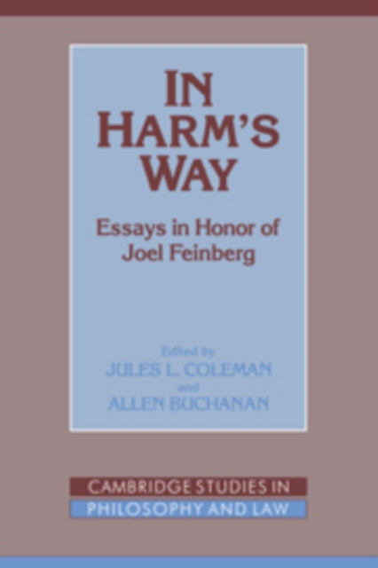 Book cover of: In Harm's Way
