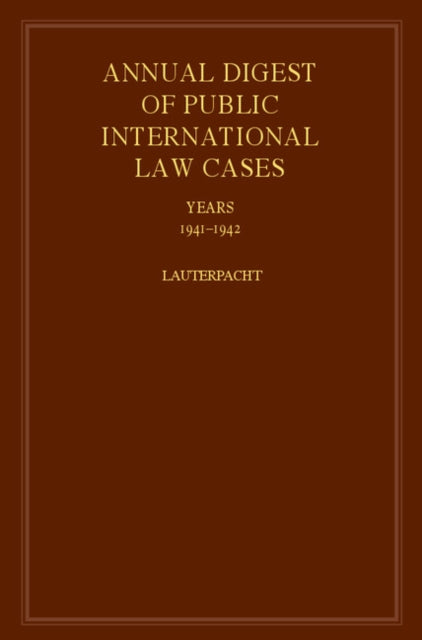 International Law Reports