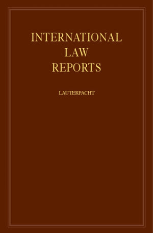 International Law Reports