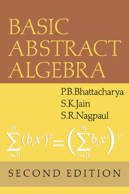 Book cover of: Basic Abstract Algebra