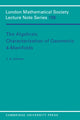 Book cover of: Algebraic Characterization of Geometric 4-Manifolds