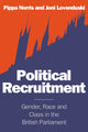 Book cover of: Political Recruitment