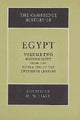 Book cover of: Cambridge History of Egypt. By: M. W. Daly