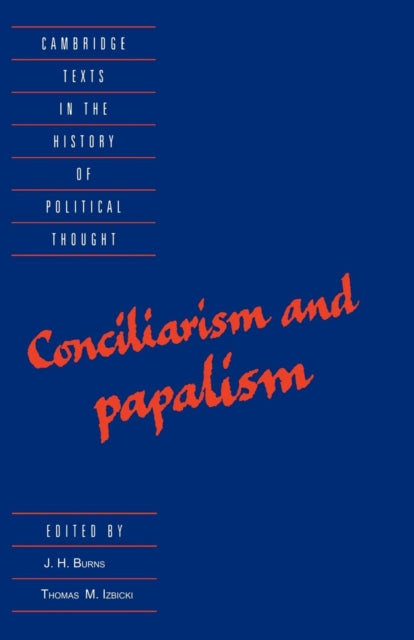 Book cover of: Conciliarism and Papalism