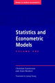 Book cover of: Statistics and Econometric Models