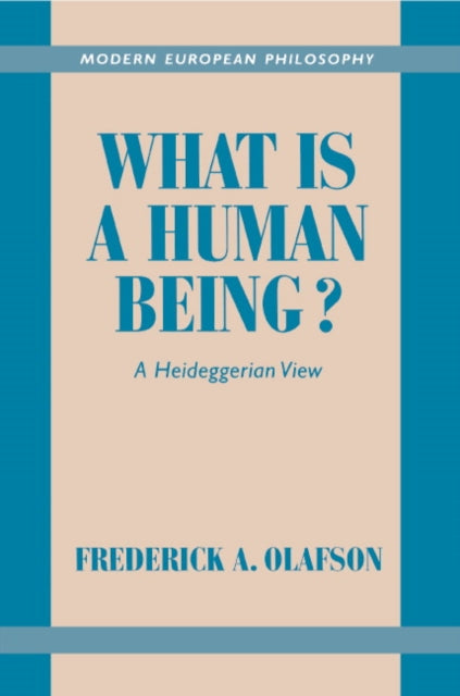Book cover of: What is a Human Being?
