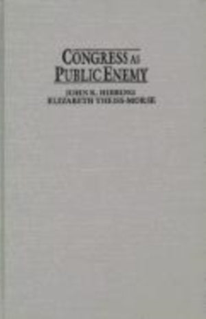 Congress as Public Enemy