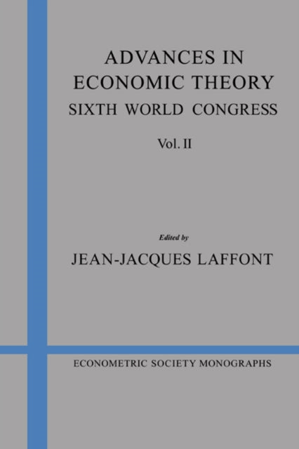 Book cover of: Advances in Economic Theory: Volume 2. By: Jean-Jacques Laffont