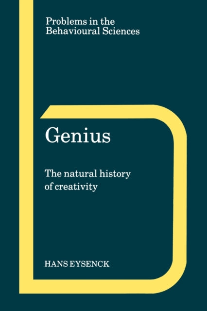 Book cover of: Genius. By: Hans Jurgen Eysenck
