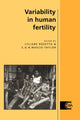 Book cover of: Variability in Human Fertility