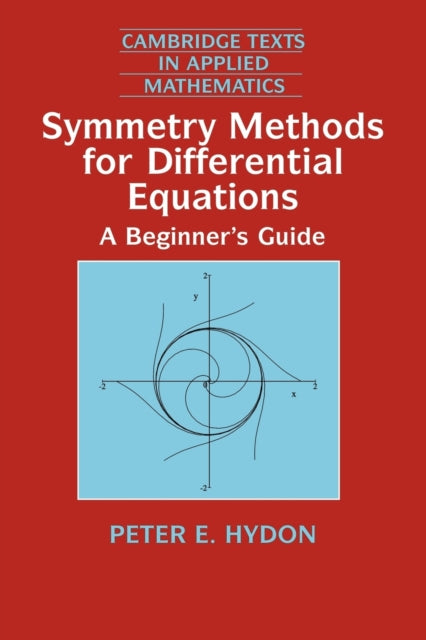 Book cover of: Symmetry Methods for Differential Equations