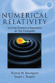 Book cover of: Numerical Relativity. By: Thomas W. Baumgarte