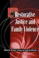 Book cover of: Restorative Justice and Family Violence