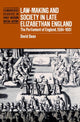 Book cover of: Law-Making and Society in Late Elizabethan England. By: David Dean