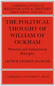 Book cover of: Political Thought of William Ockham. By: Arthur Stephen McGrade