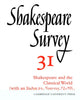 Book cover of: Shakespeare Survey. By: Muir, Kenneth.