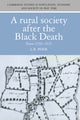 Book cover of: Rural Society after the Black Death. By: L. R. Poos