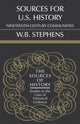 Book cover of: Sources for U.S. History. By: W. B. Stephens