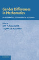 Book cover of: Gender Differences in Mathematics
