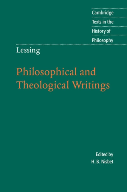 Book cover of: Lessing: Philosophical and Theological Writings