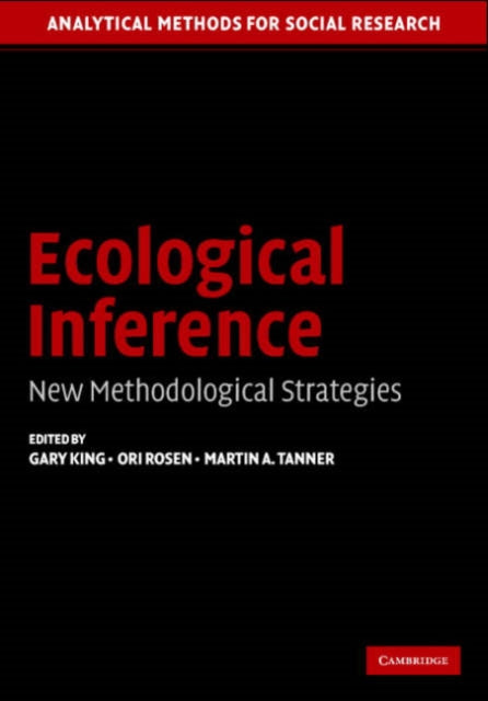Book cover of: Ecological Inference