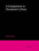 Book cover of: Companion to Henslowe's Diary. By: Neil Carson