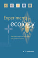 Book cover of: Experiments in Ecology