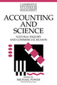 Book cover of: Accounting and Science. By: Michael Power