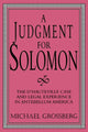 Book cover of: Judgment for Solomon
