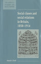 Book cover of: Social Classes and Social Relations in Britain 1850–1914
