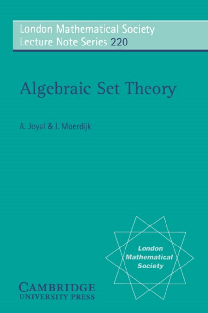 Book cover of: Algebraic Set Theory