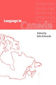 Book cover of: Language in Canada
