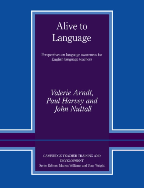 Book cover of: Alive to Language