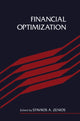 Book cover of: Financial Optimization. By: Stavros A. Zenios