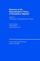 Book cover of: Elements of the Representation Theory of Associative Algebras: Volume 1. By: Ibrahim Assem