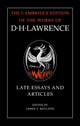 Book cover of: D. H. Lawrence: Late Essays and Articles