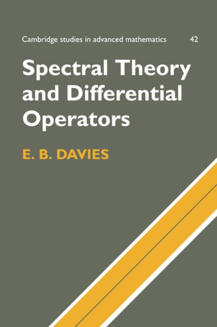 Book cover of: Spectral Theory and Differential Operators. By: Davies